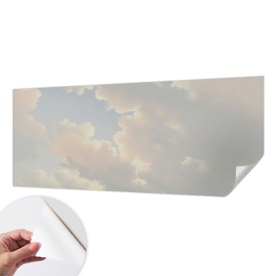 Papel de parede autocolante para quarto Céu pastel