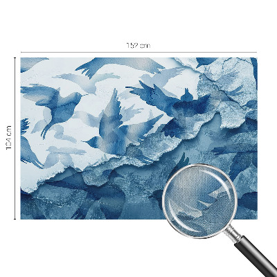 Papel de parede 3D Pássaros dinâmicos