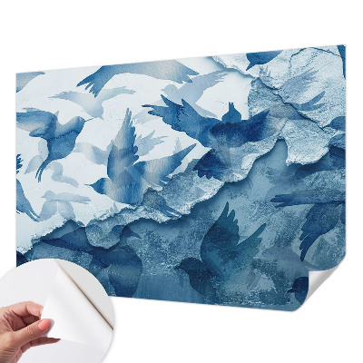 Papel de parede 3D Pássaros dinâmicos