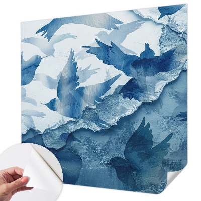 Papel de parede 3D Pássaros dinâmicos