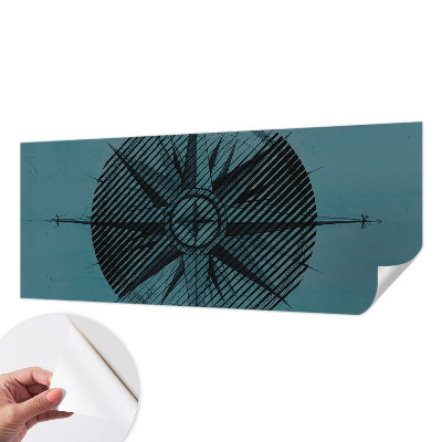 Papel de parede para criança Bússola marítima