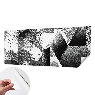 Papel de parede autocolante para sala Formas geométricas