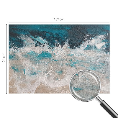 Papel de parede autocolante para quarto Ondas do oceano