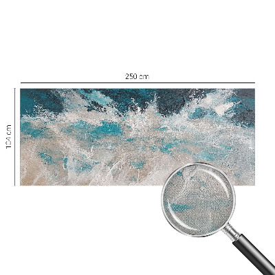 Papel de parede autocolante para quarto Ondas do oceano