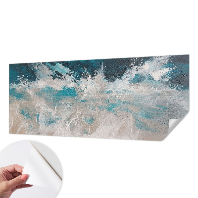 Papel de parede autocolante para quarto Ondas do oceano