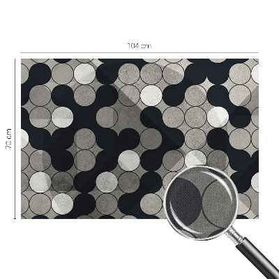 Papel de parede autocolante Círculos geométricos