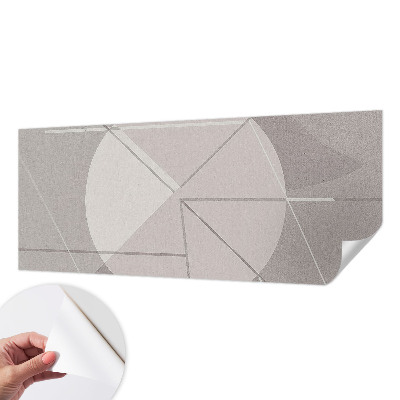 Papel de parede para criança com estampa de geometria abstrata