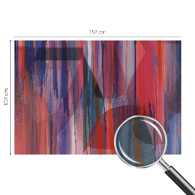 Papel de parede autocolante para quarto Listras do arco-íris