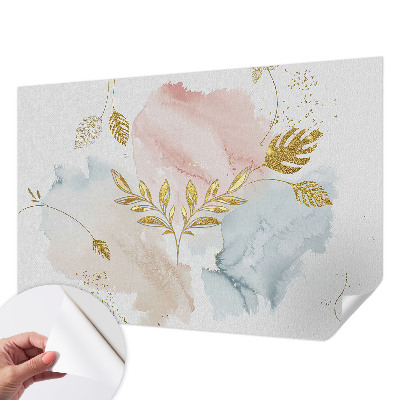 Papel de parede autocolante com estampa Encanto Botânico para decoração de interiores