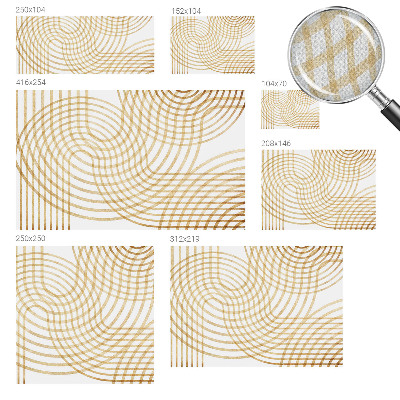 Papel de parede 3D Tramas geométricas