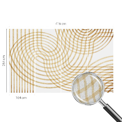Papel de parede 3D Tramas geométricas