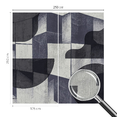 Papel de parede para criança Simetria geométrica