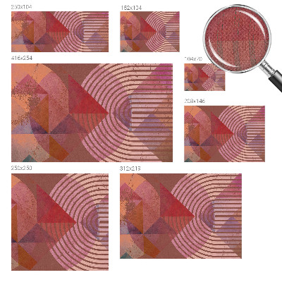 Papel de parede autocolante para sala Formas abstratas