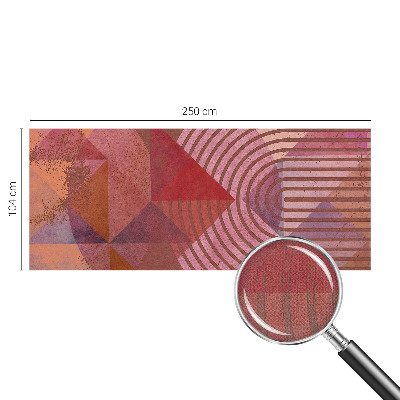 Papel de parede autocolante para sala Formas abstratas