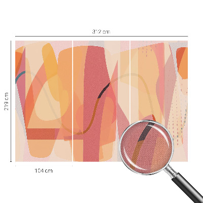Papel de parede para criança Abstração colorida