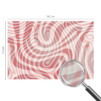 Papel de parede autocolante Linhas onduladas