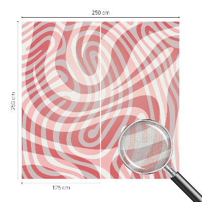 Papel de parede autocolante Linhas onduladas