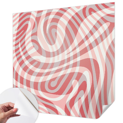Papel de parede autocolante Linhas onduladas