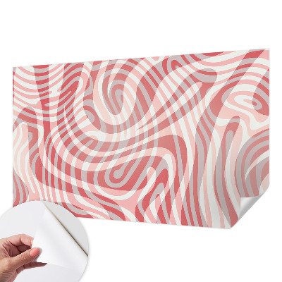 Papel de parede autocolante Linhas onduladas