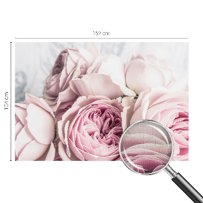 Papel de parede infantil Rosas cor-de-rosa