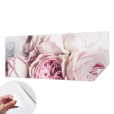 Papel de parede infantil Rosas cor-de-rosa