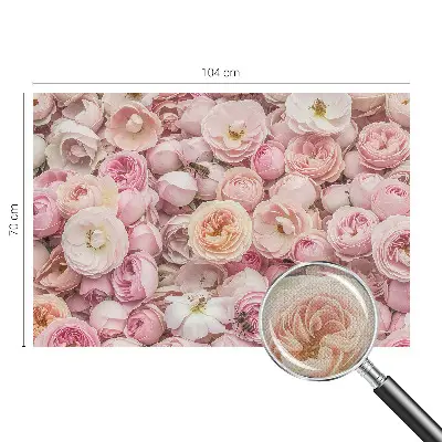 Papel de parede autocolante com estampa de lindas flores