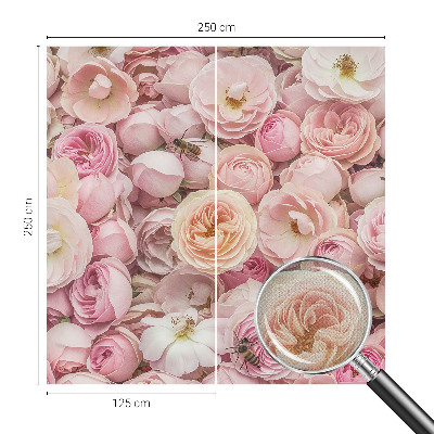 Papel de parede autocolante Lindas flores