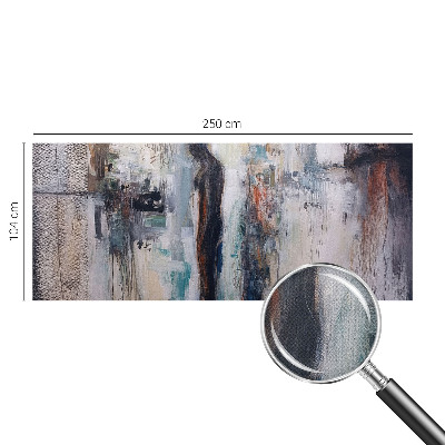 Papel de parede autocolante para sala Figura misteriosa