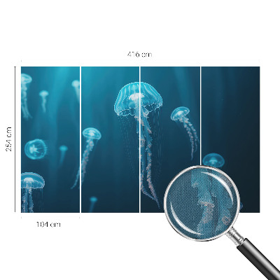 Papel de parede autocolante para quarto Elegância marítima