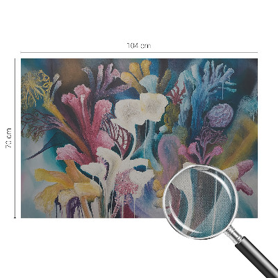 Papel de parede 3D explosão floral