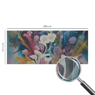 Papel de parede 3D explosão floral