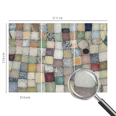 Papel de parede autocolante Mosaico colorido