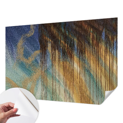 Autocolante de parede fotográfico com composição abstrata