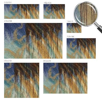 Autocolante de parede fotográfico Composição abstrata