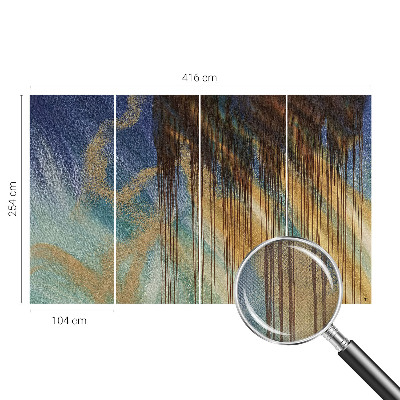 Autocolante de parede fotográfico Composição abstrata
