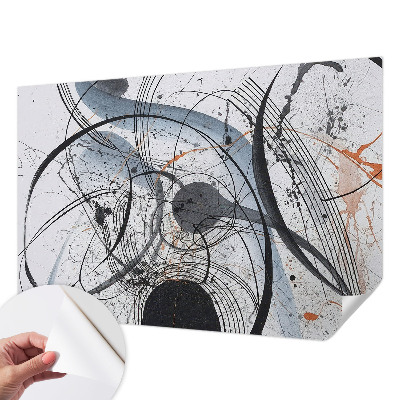 Papel de parede para criança Abstração expressiva