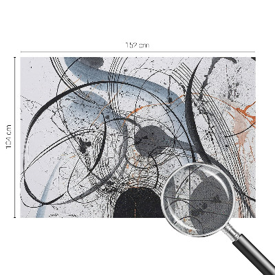 Papel de parede para criança Abstração expressiva