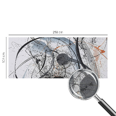 Papel de parede para criança Abstração expressiva