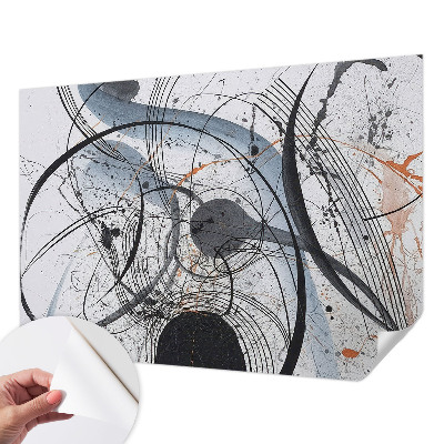 Papel de parede para criança Abstração expressiva