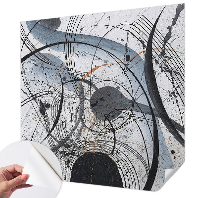 Papel de parede para criança Abstração expressiva