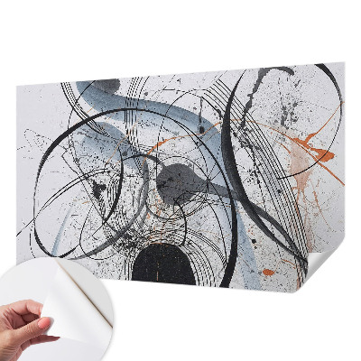 Papel de parede para criança Abstração expressiva