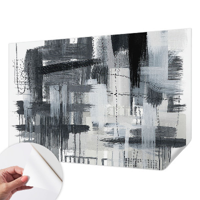 Papel de parede autocolante para quarto com arte moderna
