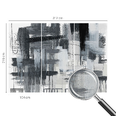 Papel de parede autocolante para quarto Arte moderna