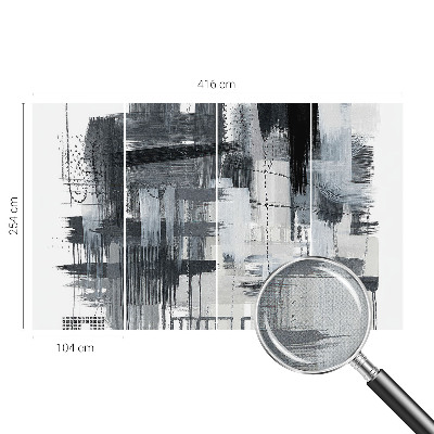 Papel de parede autocolante para quarto Arte moderna