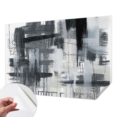 Papel de parede autocolante para quarto com arte moderna