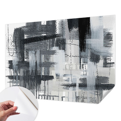 Papel de parede autocolante para quarto com arte moderna