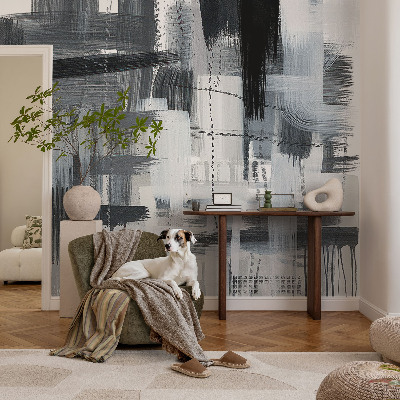 Papel de parede autocolante para quarto com arte moderna