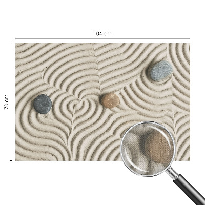 Papel de parede infantil com padrão de ondas harmoniosas