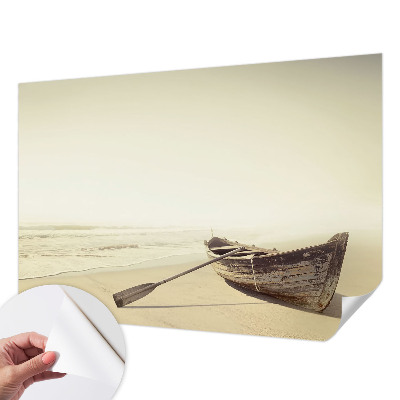 Papel de parede autocolante para sala Tranquilidade à beira-mar