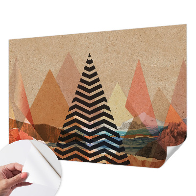 Papel de parede 3D Paisagem abstrata